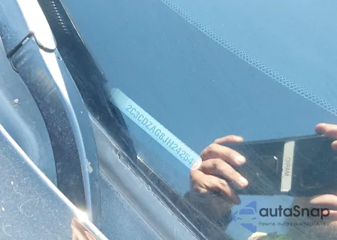 2018 Dodge Challenger Sxt z USA, uszkodzony, nr VIN 2C3CDZAG8JH242540